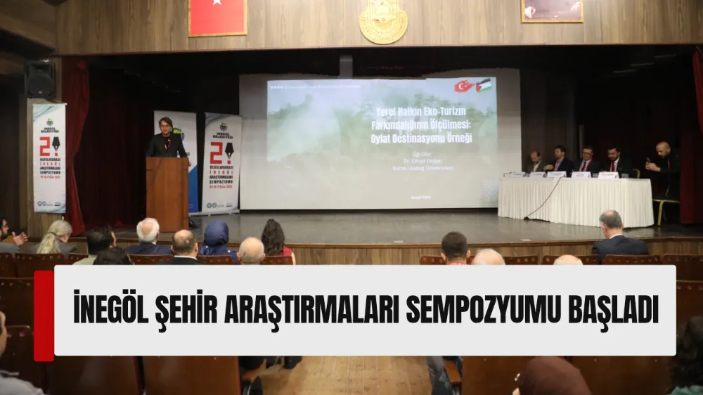 İnegöl Şehir Araştırmaları Sempozyumu Başladı