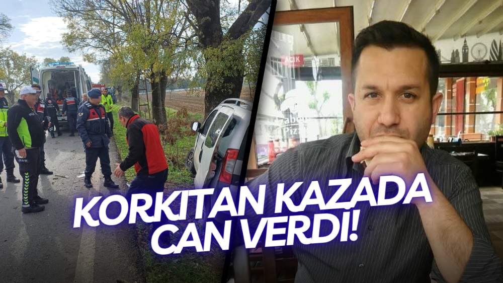 Korkutan trafik kazası: 1 ölü, 1 yaralı