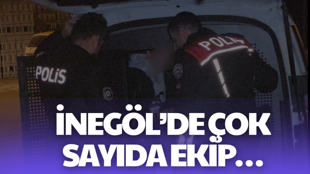 İnegöl’de ‘Dur’ İhtarına Uymayan Araç 6 Kilometre Kovalamaca Sonrası Kaza Yaptı