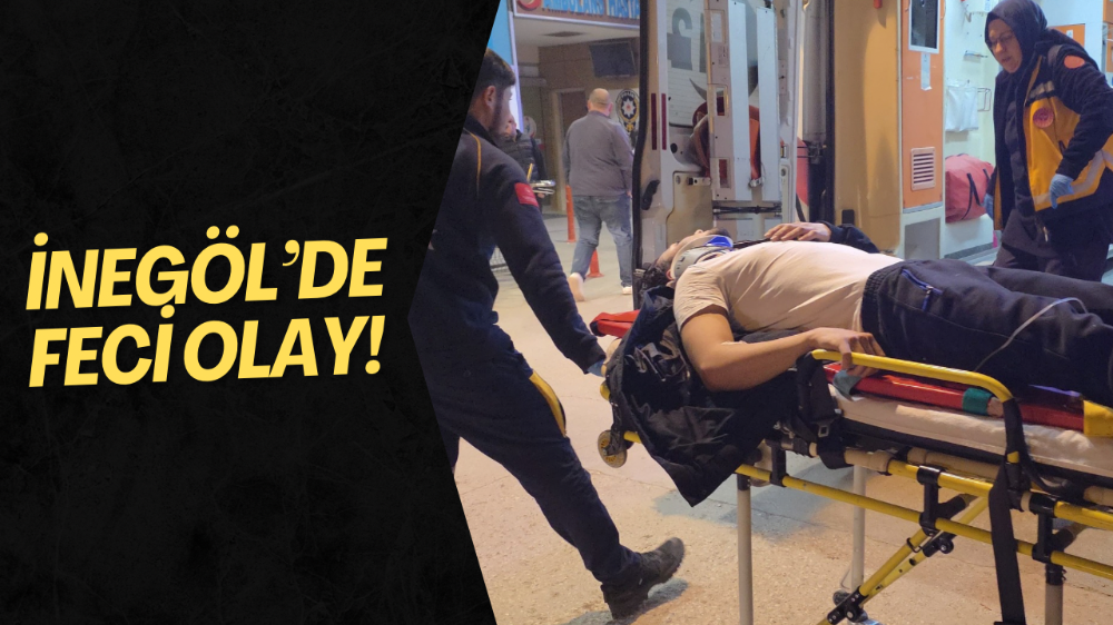 İnegöl’de Otomobil ile Motosiklet Çarpıştı: 2 Yaralı