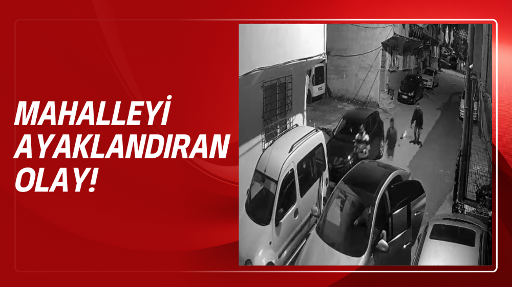 Gece yarısı bebeklerin uykusunu havai fişeklerle böldüler