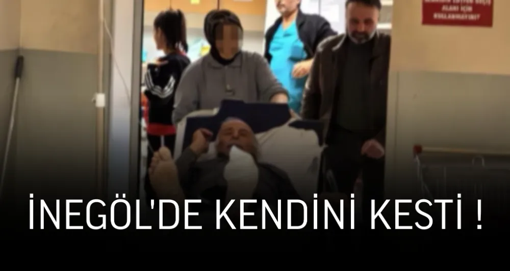 İnegöl’de talihsiz kaza: Yaşlı adam motorlu testere ile ayağını kesti