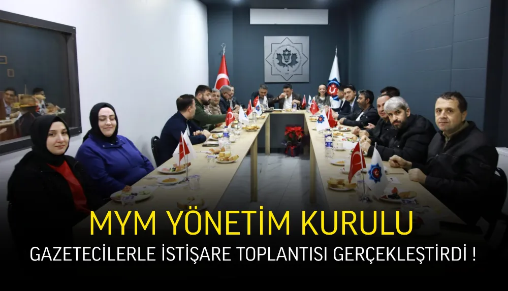 Manav Yörük Türkmen Boyları Federasyonu’ndan İnegöllü Gazetecilerle İstişare Toplantısı Yaptı !