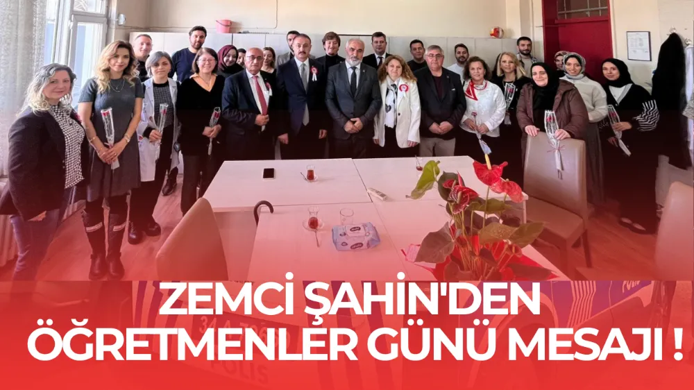 CHP İnegöl İlçe Başkanı Zemci Şahin’den Öğretmenler Günü Mesajı “Eğitim Sistemi Çıkmazda”