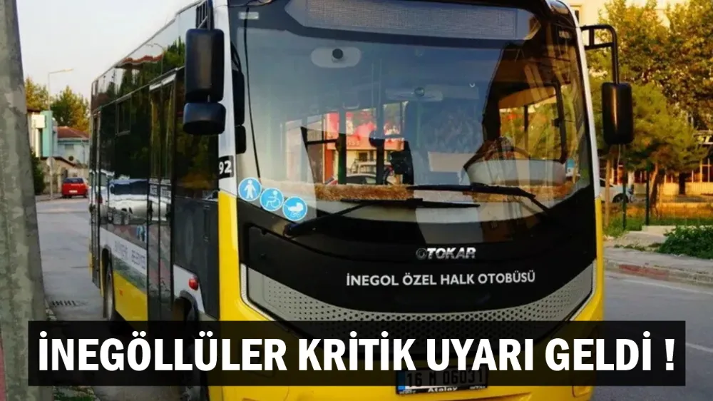 İNULAŞ’TAN KRİTİK UYARI: 1. NESİL BURSA KARTLAR KULLANIMDAN KALKIYOR
