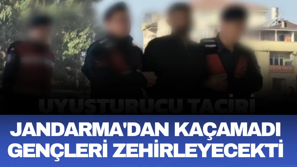 Uyuşturucu taciri kıskıvrak yakalandı !
