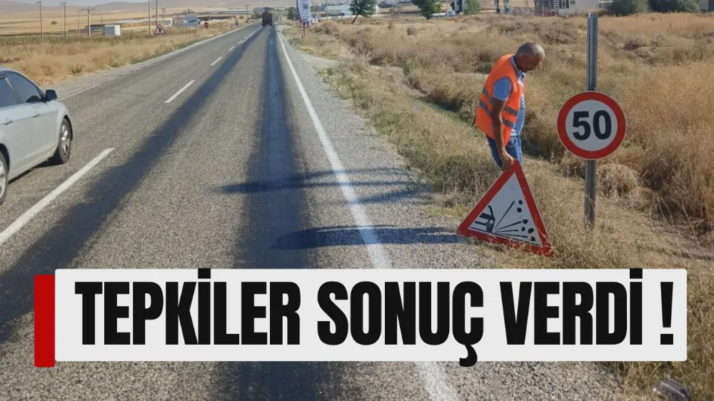 32 bin 845 tabela söküldü, hız sınırı işaretlemelerinde sadeleştirme yapıldı