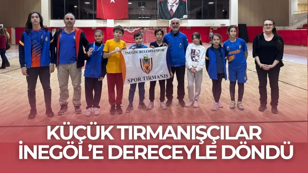Küçük Tırmanışçılar İnegöl’e Dereceyle Döndü