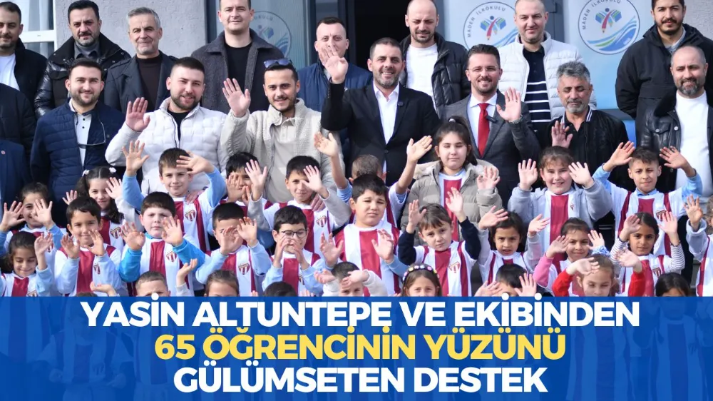 Yasin Altuntepe ve Ekibinden 65 Öğrenciye Destek: İnegölspor’un Projesi Yüzleri Güldürdü
