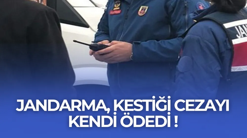 Duygulandıran Olay: Jandarma, Şehit Babasına Kestiği Cezayı Kendi Ödedi