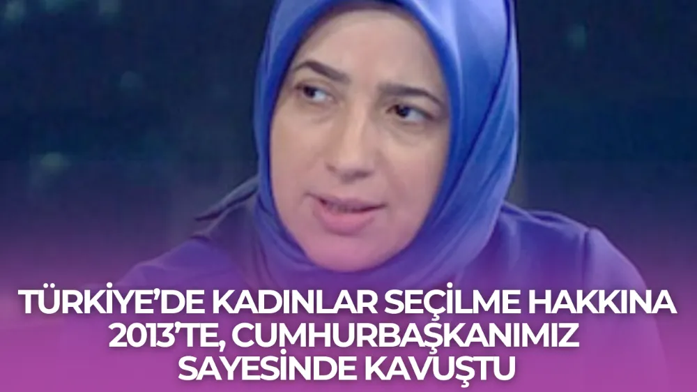 AK Partili Özlem Zengin 