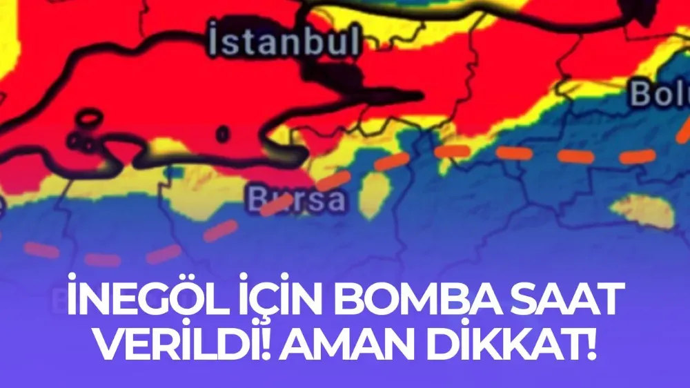 İnegöllüler dilkkat! 