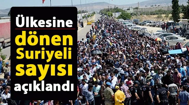 Bursa’da Suriyeli Sayısı Düştü: 31 Binden Fazla Kişi Ülkesine Döndü