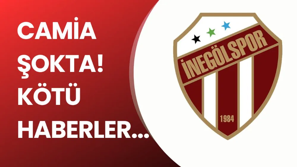 İnegölspor’a Peş Peşe Kötü Haberler!