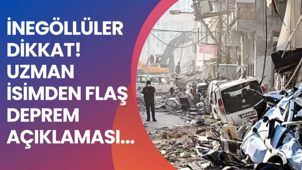 Uzman isimden flaş deprem açıklaması!