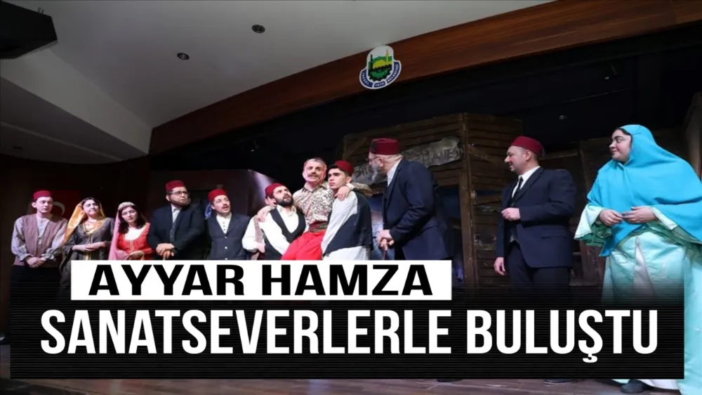 Ayyar Hamza Sanatseverlerle Buluştu