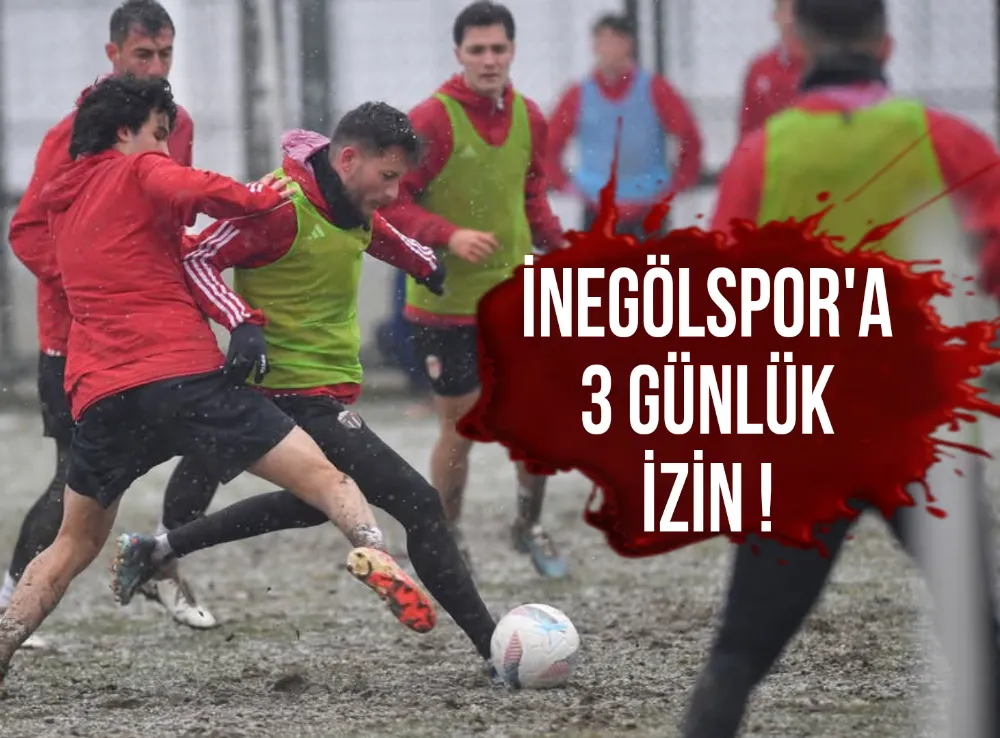 İnegölspor’a Kar Engeli! Maçlar Ertelendi, Takıma İzin Verildi