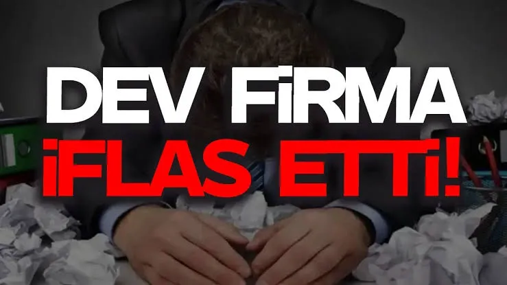 Dev firma iflas etti!