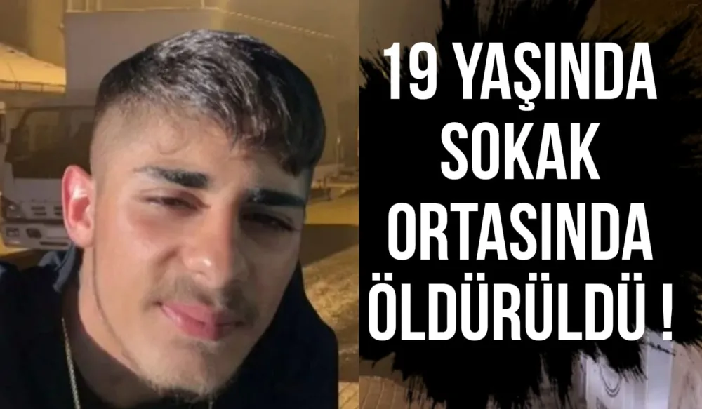 Sokak ortasında öldürüldü !