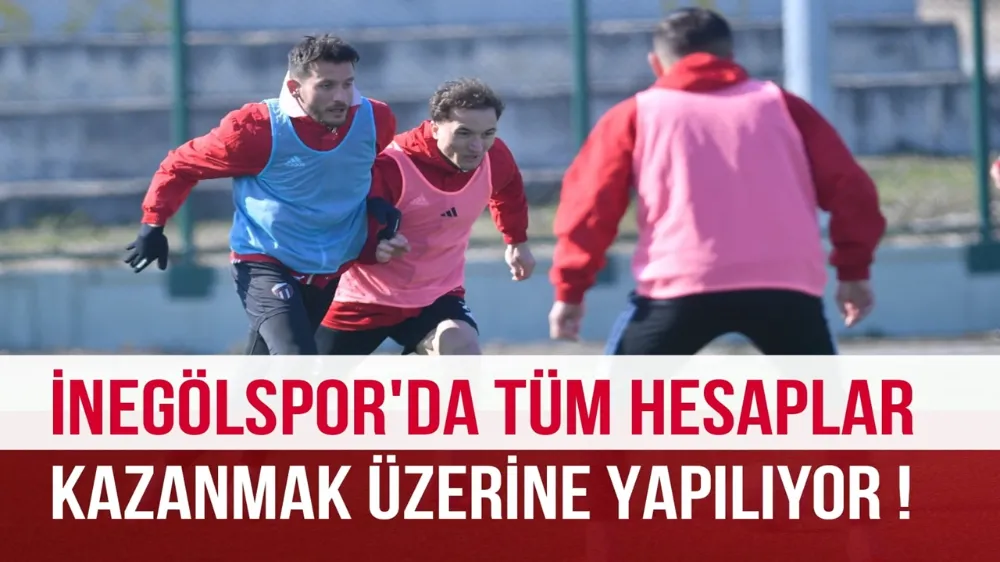 İnegölspor, Erzincanspor Maçına Hazırlanıyor