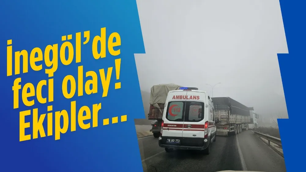 Hamzabey OSB Yolunda Tır Devrildi: Yol Trafiğe Kapandı