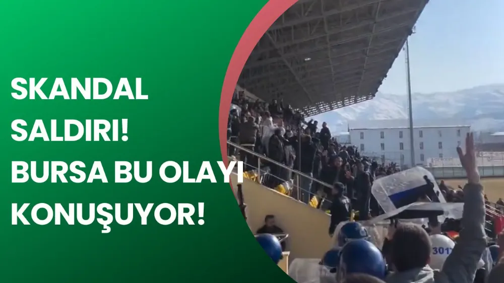 Bursasporlu Futbolculara Çirkin Saldırı!