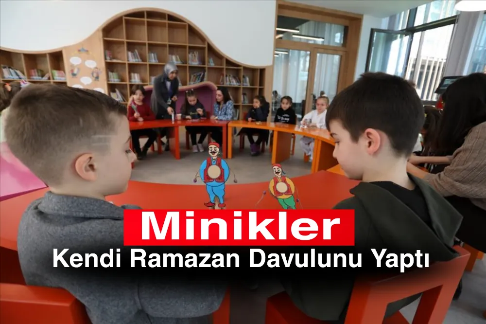 Minikler Kendi Ramazan Davulunu Yaptı