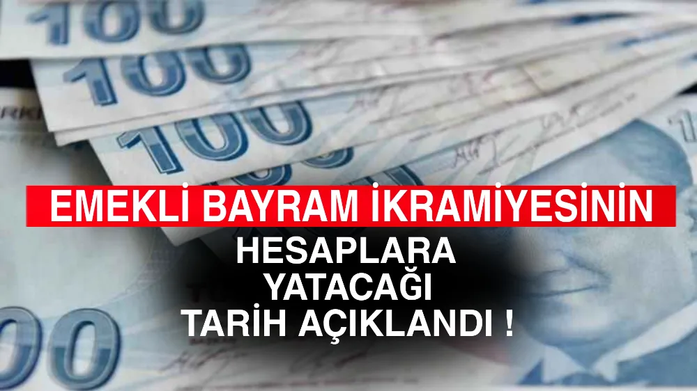 Emekli Bayram İkramiyesi 4 Bin Liraya Yükseltildi!