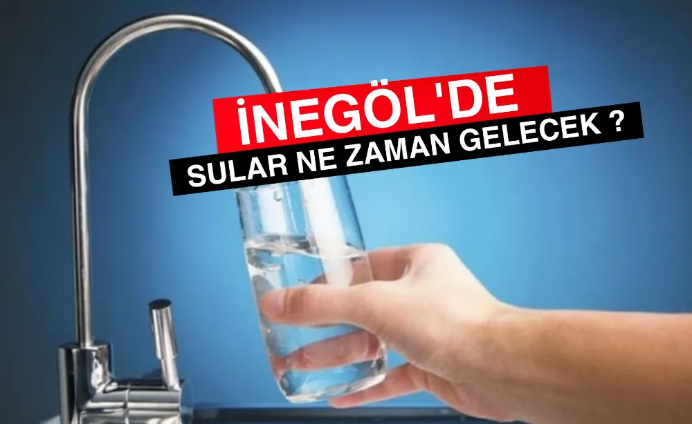 İnegöl Kemalpaşa Mahallesi’nde Planlı Su Kesintisi