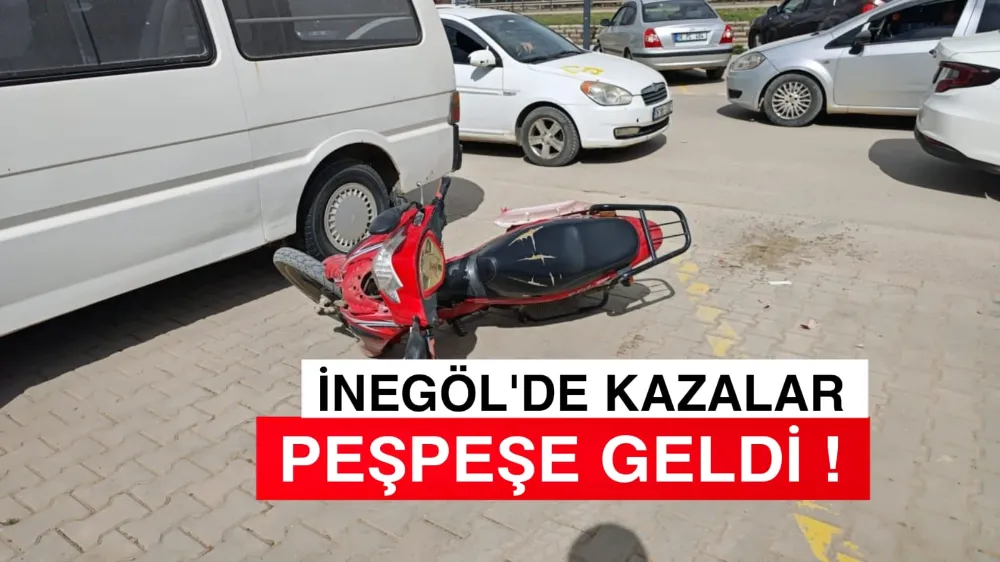 Motosiklet kazaları bitmek bilmiyor !