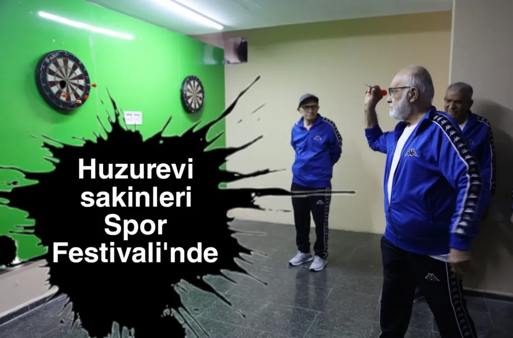 Huzurevi sakinleri Spor Festivali