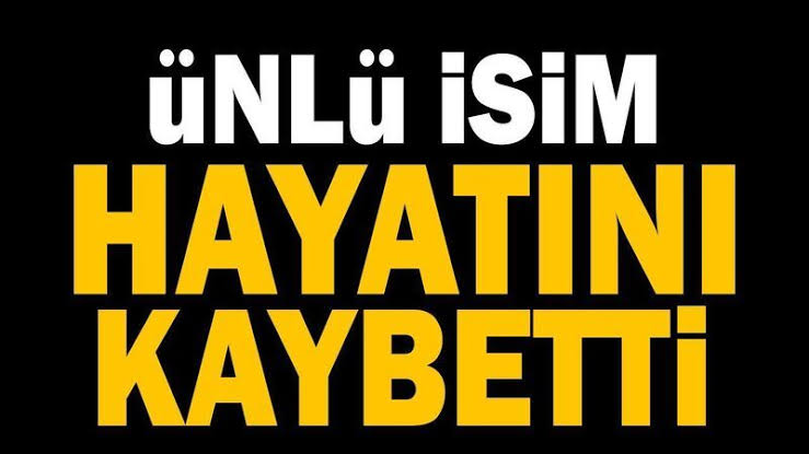 Osman Sınav hayatını kaybetti 