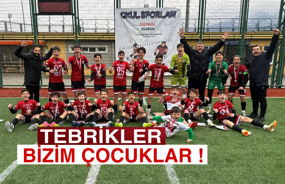 Gazipaşa Ortaokulu Futbolda Türkiye Yarı Finallerinde!