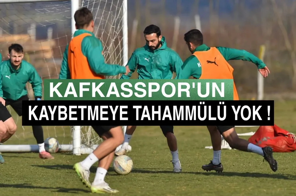 Kafkasspor, Silivrispor Maçı İçin Hazırlıklarını Sürdürüyor