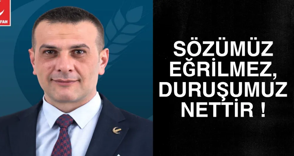 YRP İnegöl İlçe Teşkilatından Ülke Gündemine Dair Önemli Açıklamalar !