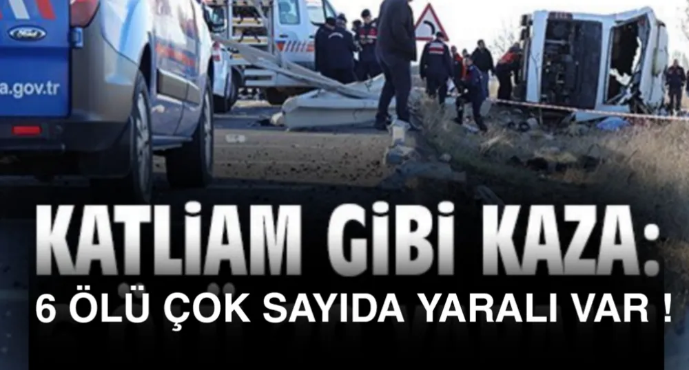 Çanakkale’de Feci Kaza: 6 Ölü, Çok Sayıda Yaralı