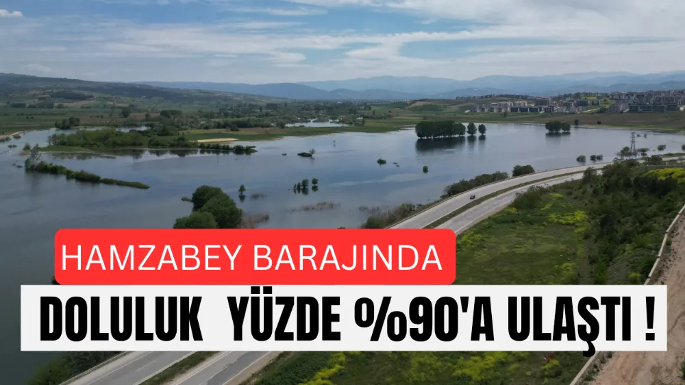 Hamzabey Göleti’nde Doluluk Oranı %90’a Ulaştı