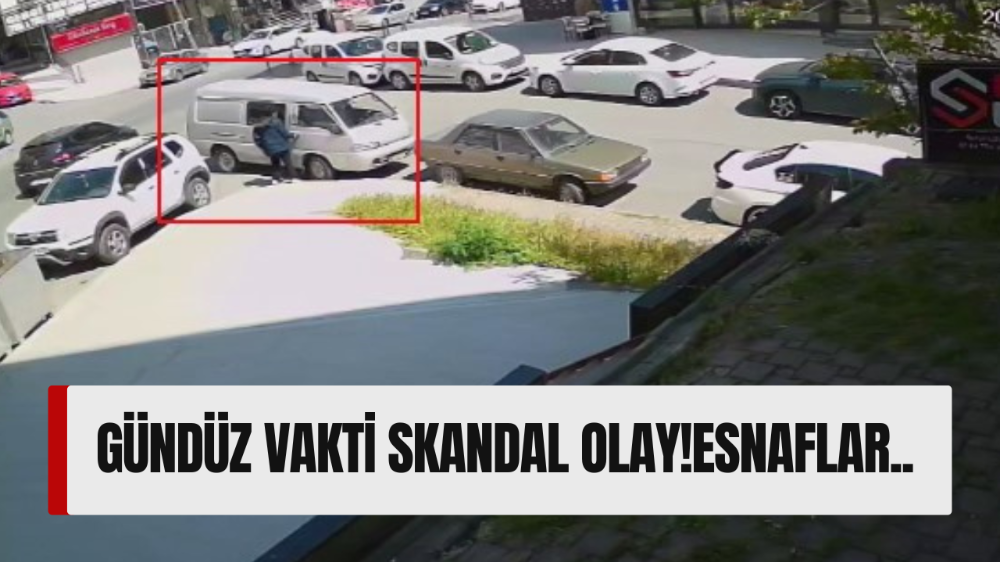 Aracını çalmaya çalışan hırsızı suçüstü yakaladı: O anlar kamerada