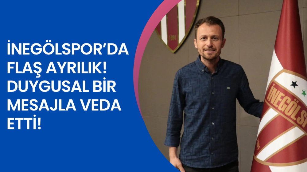 Raşit Sert, İnegölspor’daki Görevinden Ayrıldı
