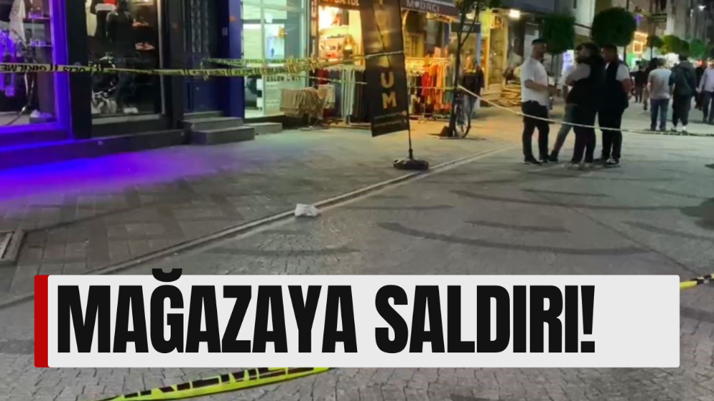 Mağazaya silahlı saldırı: 4 müşteri ve 1 çalışan yaralandı