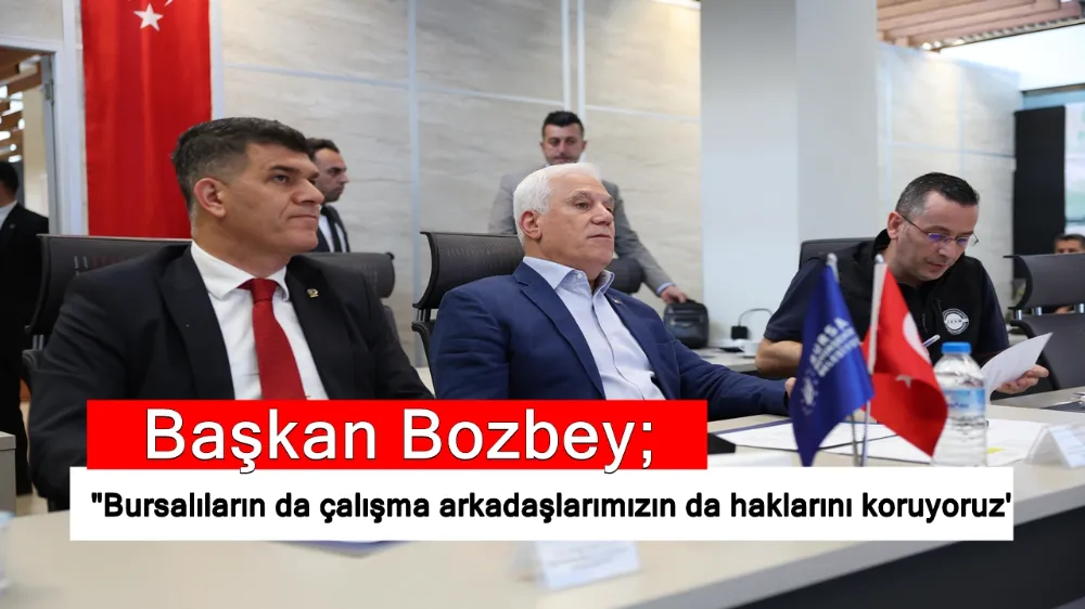 Başkan Bozbey; 