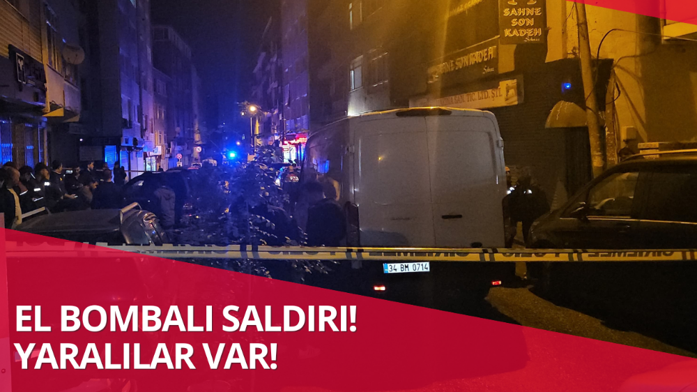 Eğlence mekanına el bombalı saldırı!