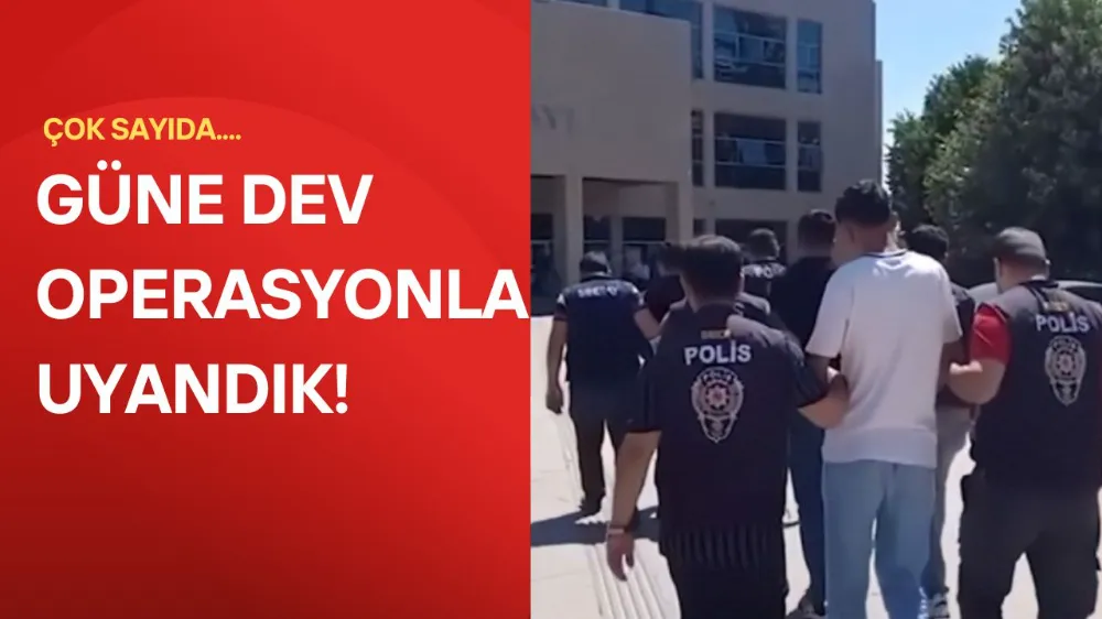 Bursa dahil 46 ilde dev operasyon! 16 milyar 603 milyon TL...
