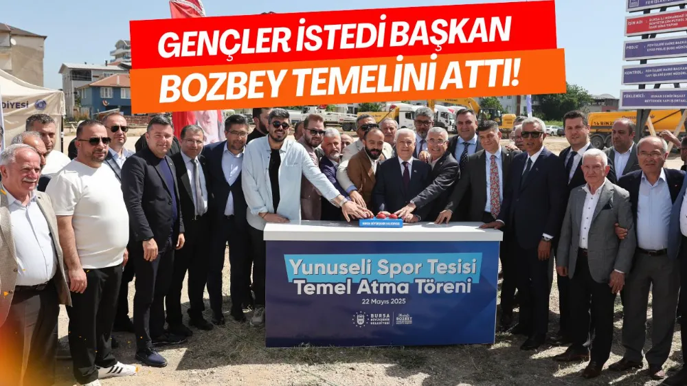 Gençler istedi, Başkan Bozbey temelini attı