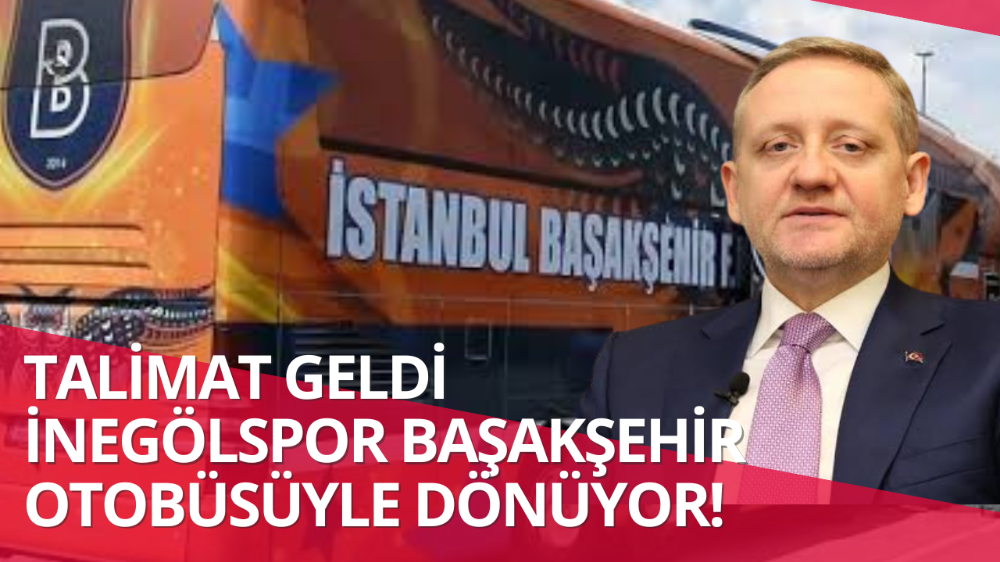 İnegölspor’un Uçak Krizi Başakşehir’in Desteğiyle Çözüldü