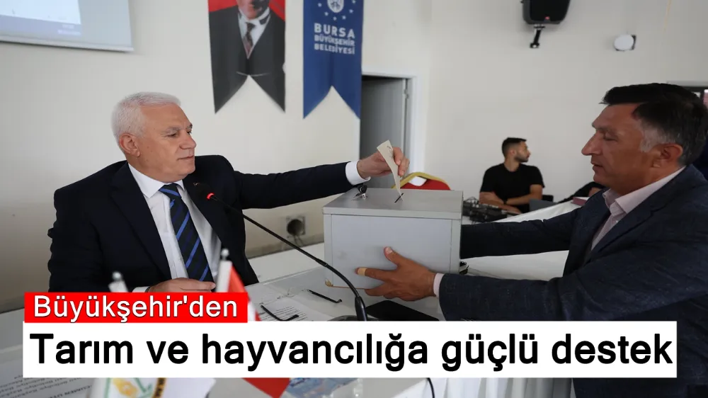 Tarım ve hayvancılığa güçlü destek