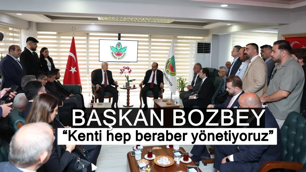 Başkan Bozbey, “Kenti hep beraber yönetiyoruz”