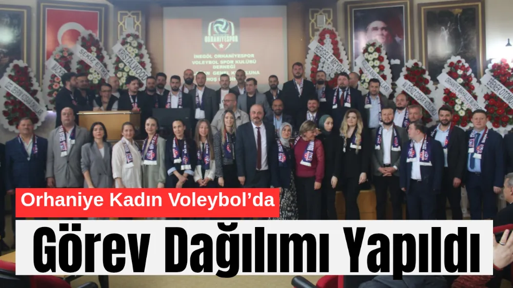 Mehmet Ege İnşaat Orhaniye Kadın Voleybol’da Görev Dağılımı Yapıldı