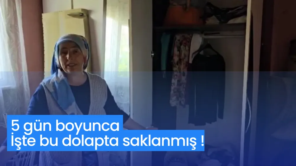 5 Gündür Kayıp Olan Çocuk Giysi Dolabında Bulundu