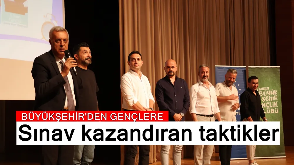 Büyükşehir’den gençlere sınav kazandıran taktikler